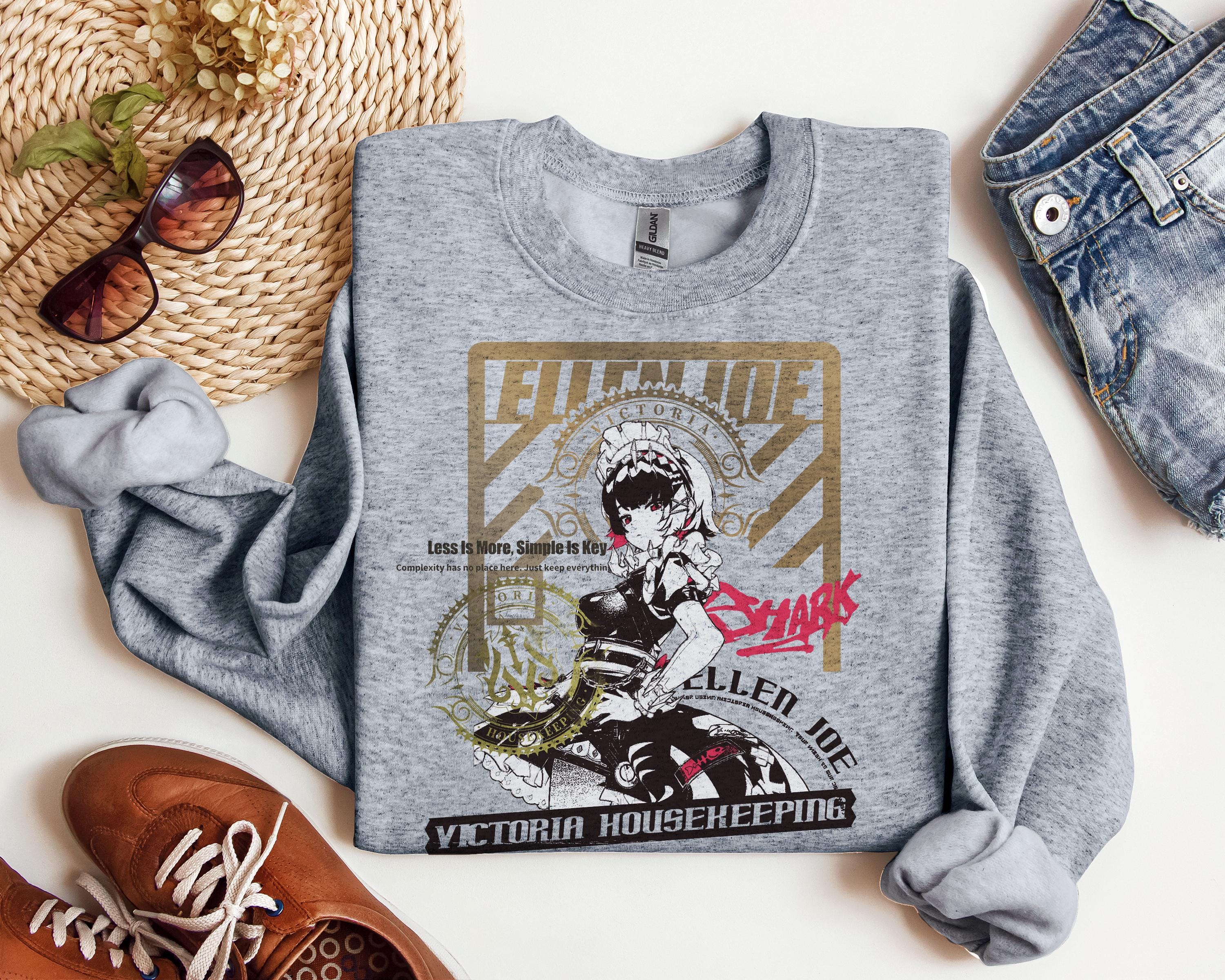 Ellen Joe Zenless Zone Zero Stylish Streetwear Graphic Tee