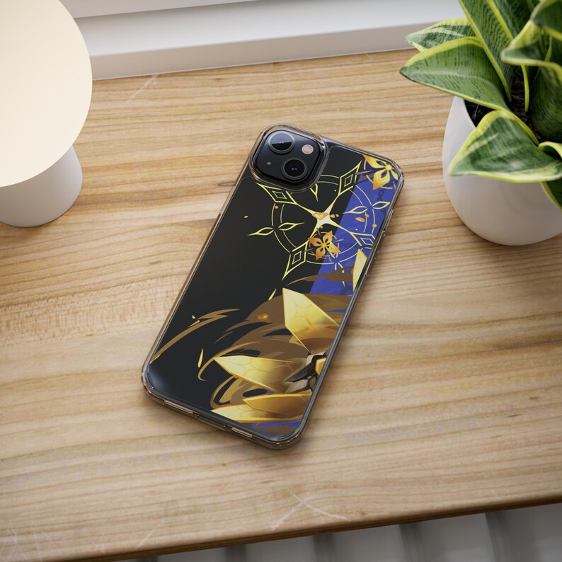 Albedo Genshin Impact clear phone case transparent case image 3