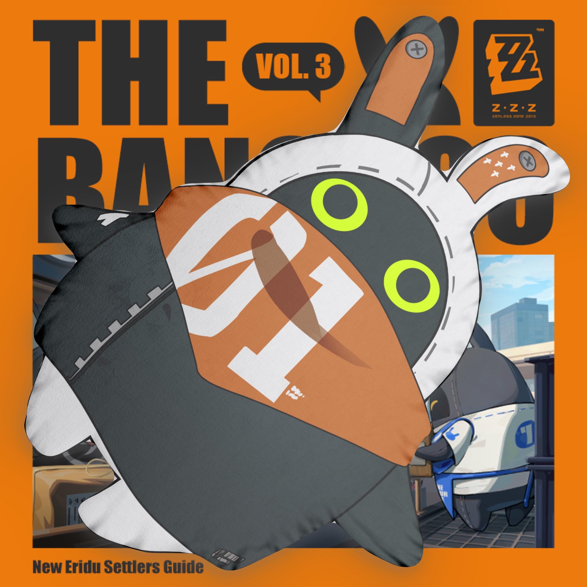 Bangboo Eous 友達型枕 Zenless Zone Zero | ZZZ かわいい