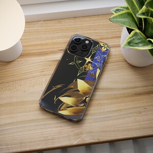 Albedo Genshin Impact clear phone case transparent case image 4