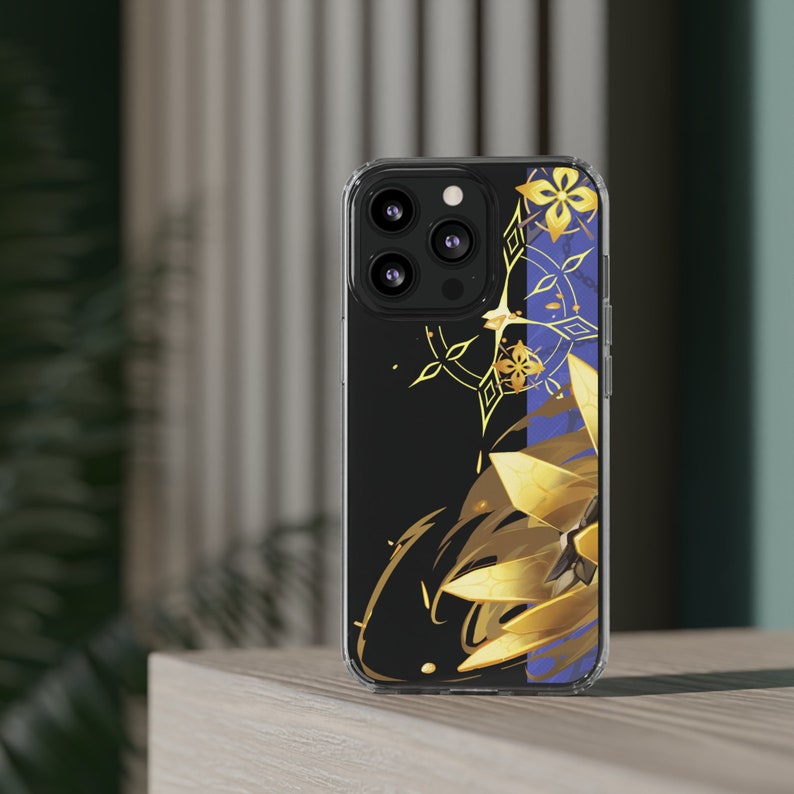 Albedo Genshin Impact clear phone case transparent case image 7