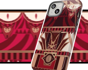 Unofficial Fanmerch Lucifer Subtle Aesthetic Hotel Hazbin tough phone case | iPhone 7, 8, X, 11, 12, 13, 14, 15, and more!  | Fanmade Design