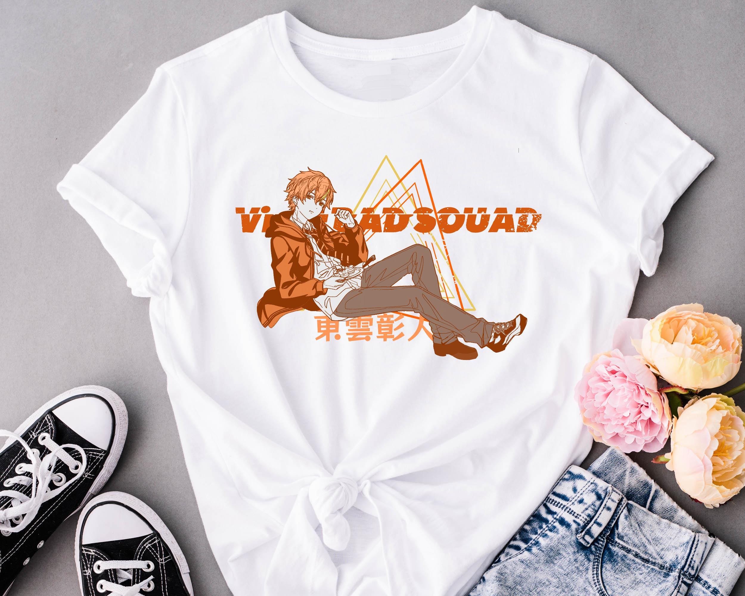 SPAO×プロジェクトセカイ❁Tシャツ Project Sekai Clothing - Etsy