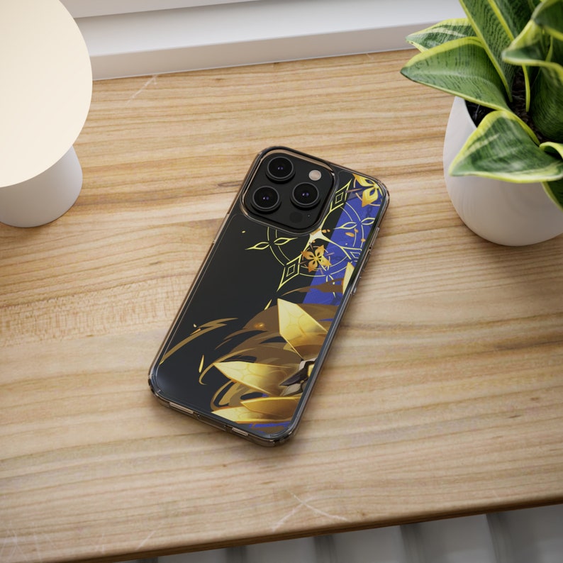 Albedo Genshin Impact clear phone case transparent case image 2
