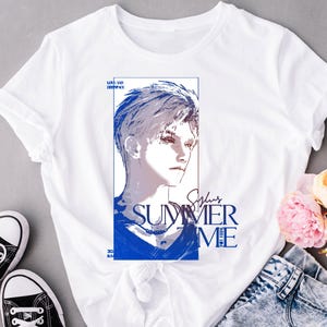 Sylus Love and Deepspace Monochrome Pop Art Aesthetic Streetwear Graphic Tee | LADS Otome Game Inspired Aesthetic Unisex Softstyle T-Shirt