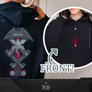 Jane Doe Subtle Jacket Inspired Zenless Zone Zero Fashion Streetwear | ZZZero fanmade Unisex Heavy Blend Hooded Sweatshirt Sweater