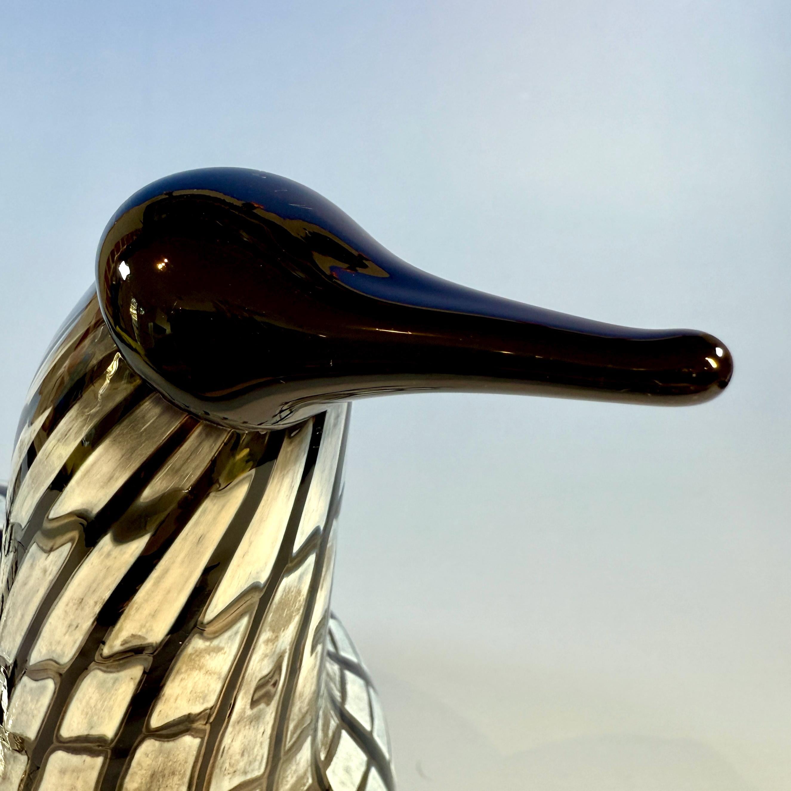 Oiva Toikka Small Loon Bird: Iittala Art Glass, Finland - Etsy