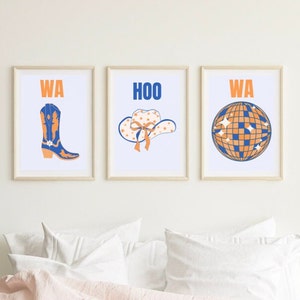 UVA themed wall art