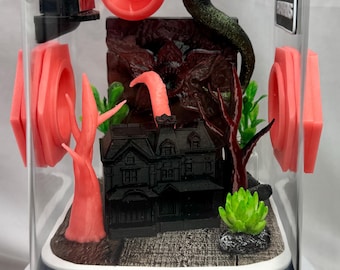 Ondersteboven geïnspireerd Jumping Spider Terrarium: 3D-geprinte behuizing