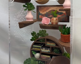 Accessory pack for the Desert Oasis Jumping Spider Accessories: Cozy Terrarium Decor