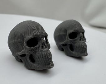 Calaveras de araña impresas en 3D: decoración de recinto espeluznante, juego de 2