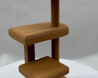 Jumping Spider Cat Tower & Hide | Aanpasbaar behuizingsdecor voor boomspinnen