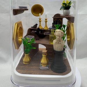Cachette Magnétique En Forme De Citrouille Pour Terrarium - Pour Araignées Sauteuses, Geckos, Petits Reptiles