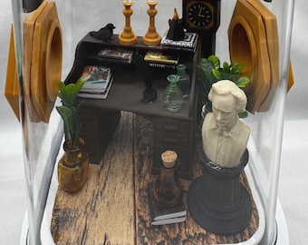 Accessory pack for the Edgar Allan Poe Jumping Spider Enclosure/ decor/ Accessories