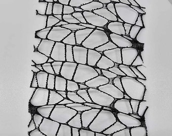 Artificial Webbing: Customizable Terrarium Decor for Jumping Spiders