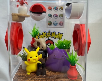 3D Printed Jumping Spider Enclosure | 7x5x5 Battle Arena Terrarium Habitat