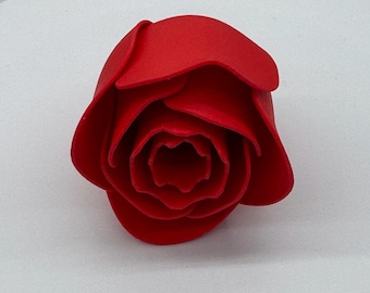 Magnetic Rose Hideout: Jumping Spider Enclosure Decor