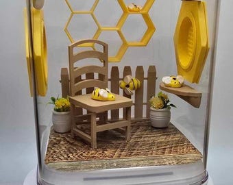 Paquete de accesorios para el terrario de arañas saltarinas The Bee Hive