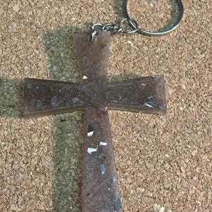 cross keychain