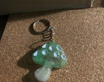 Miniblings Amanite Tue-mouches Pendentif Champignon Rouge - Mode Main Bijoux I I Pendentif Porte-clé Porte-clés Porte-clef