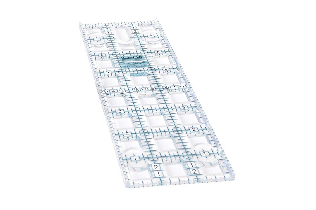 3 8 Inch Ruler Truecut Ruler 3x8 Inch Ruler With 1/8-inch Increments - Etsy