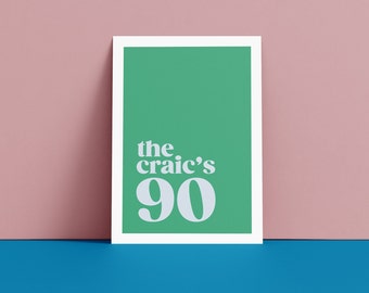 The Craic's 90 A6 Card | Fermanagh Spake