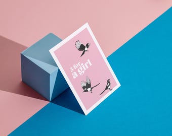 3 for a Girl A6 Card | Fermanagh Spake