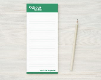 Ogeous Handlin’ DL Notepad: Everyday To-Do List
