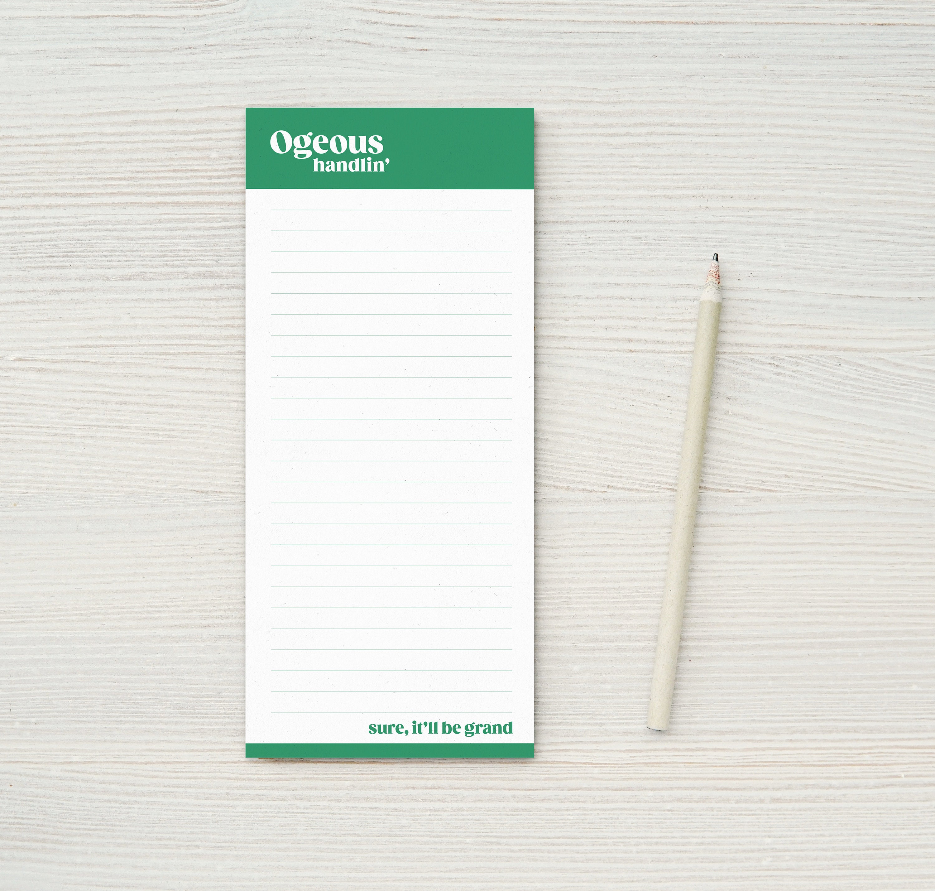 Ogeous Handlin’ DL Notepad: Everyday To-do List - Etsy