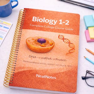Resumen completo de Biología 1-2 / Guías y notas para estudiantes de pregrado