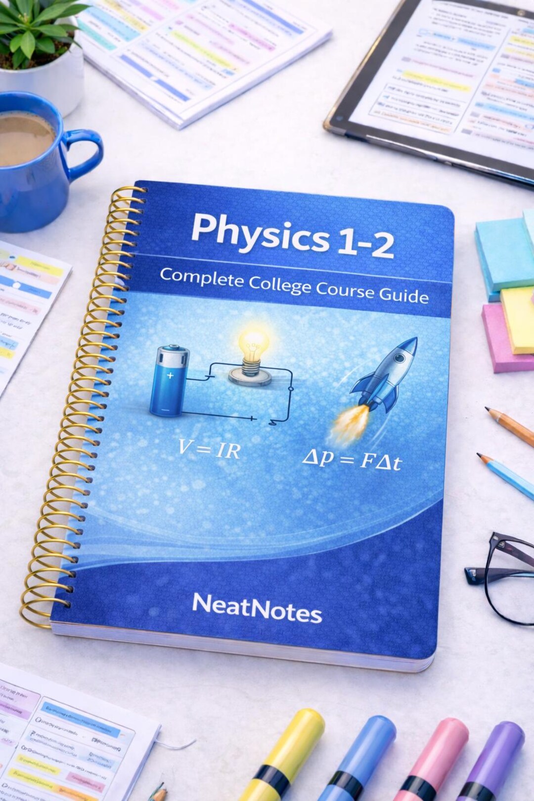 The Complete Physics 1-2 Summary | Undergraduate Guides and Notes - Etsy