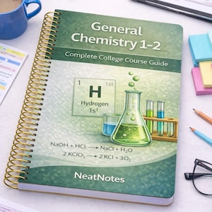 Resumen completo de Química general 1-2 / Guías y apuntes para estudiantes de grado