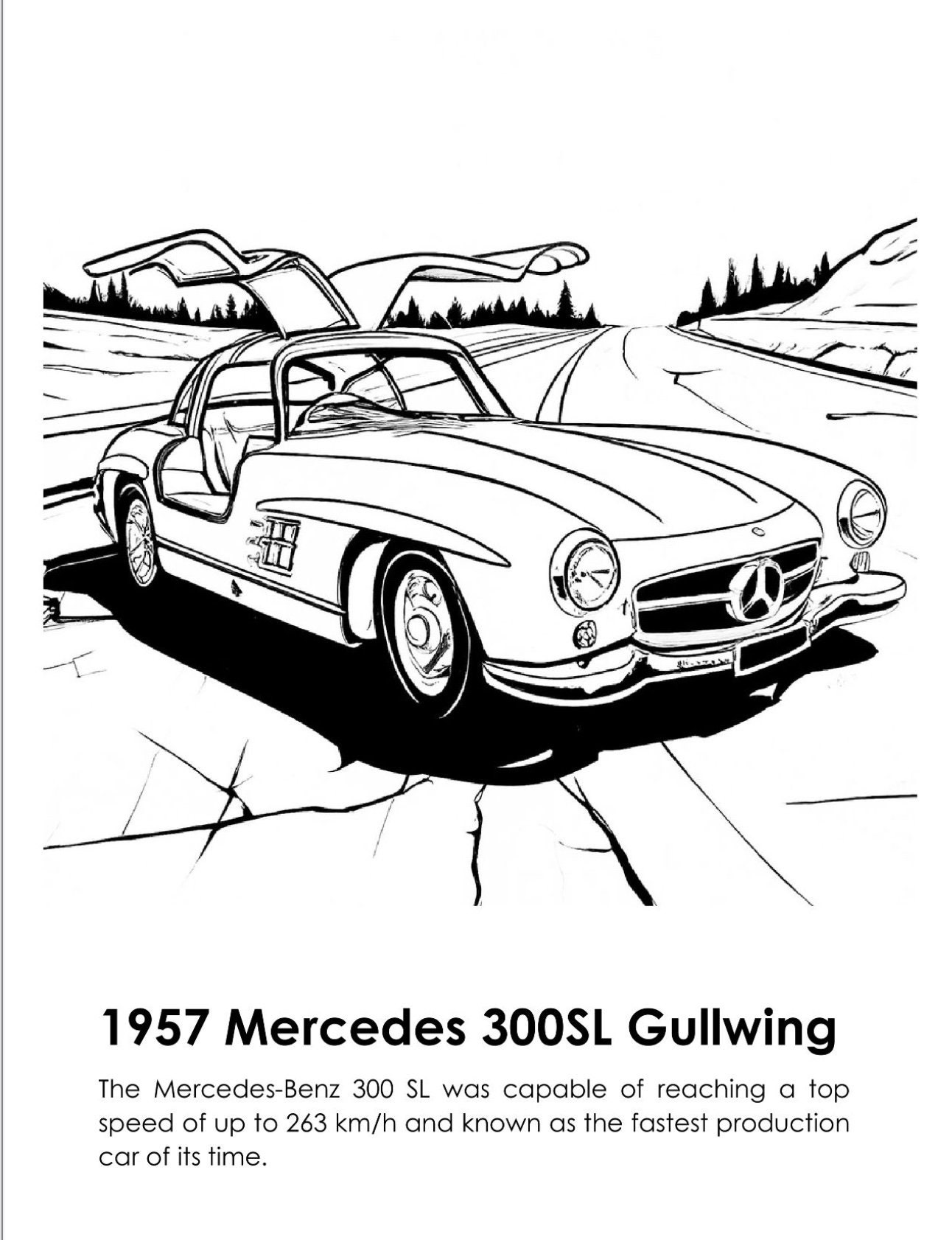 My Coloring Book of Classic Cars - Etsy