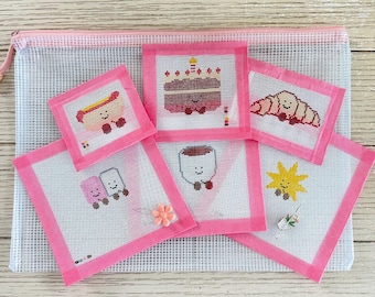 Handpainted Needlepoint Kit - Beginner Complete Set, All Supplies Included