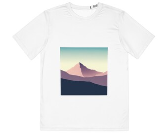 Mountain Men's Polyester Tee