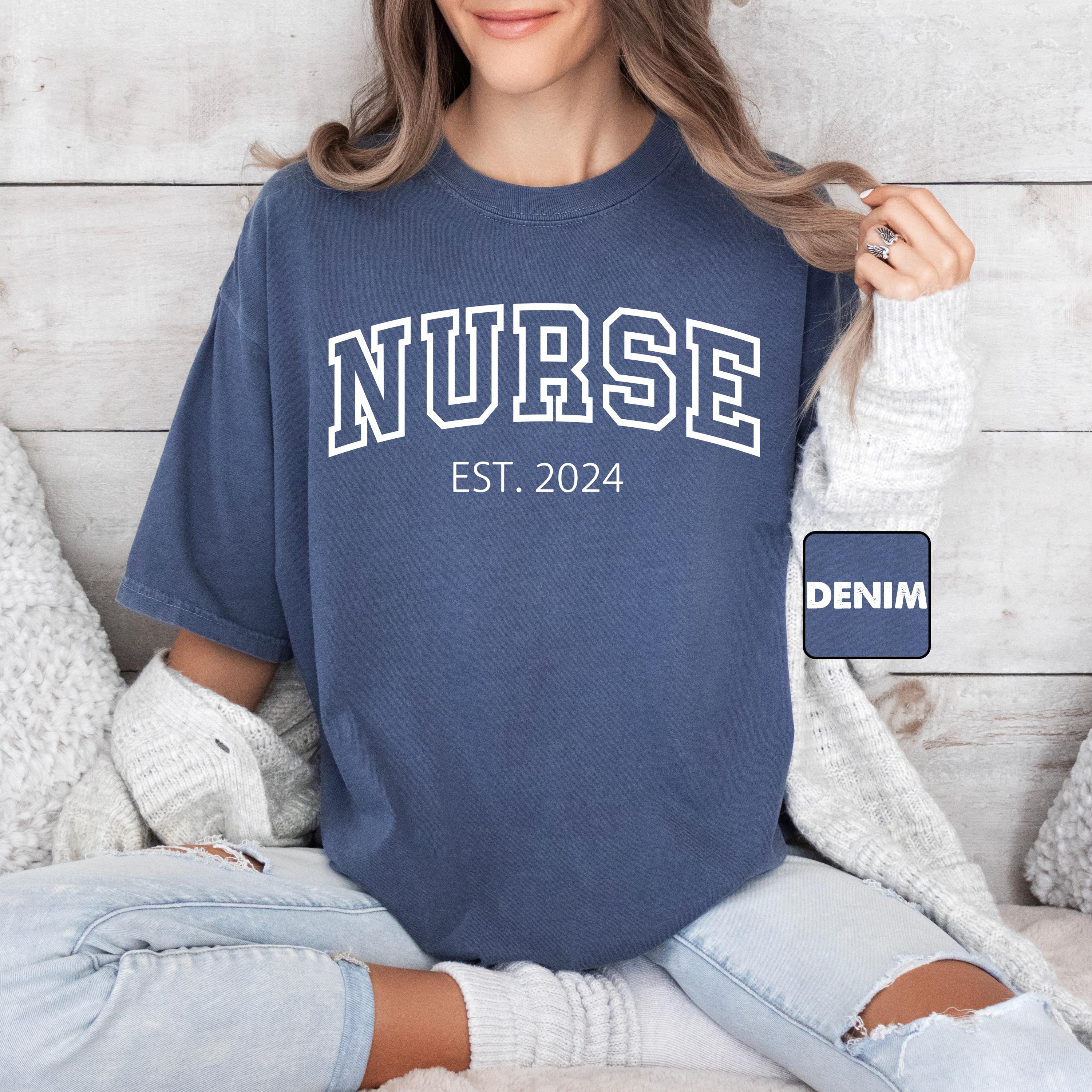 T-shirt Infermiera Registrata – Regalo Per Moglie/fidanzata, Cotone 100%, Taglie S-5XL