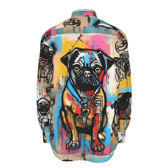 pug dress shirt PUG T-shirt dress The Booths Apparel