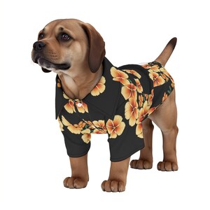 Dog Hawaiian Shirt Cat Kitty Puppy Gift,Black, Retro, Aloha , Dog Birthday Gift, Big Dog, Small Dog, Kitty Shirt, Outfit, Dog Gift, Vacation