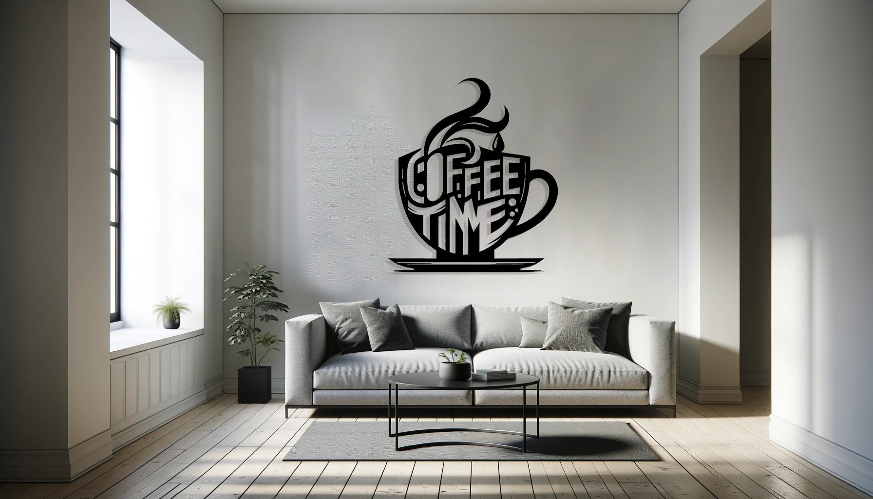 Coffee Metal Wall Art, Coffee Wall Art, Coffee Lover Gift, Housewarming