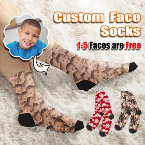Custom Face Socks -Custom Photo Sock, Custom Socks, Personalized Socks, Custom Printed Socks, Picture Socks,Class of 2025, Father&#39;s Day Gift