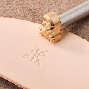 Benutzerdefinierte Messing Stempel für Leder, benutzerdefinierte Leder Stempel Maker, benutzerdefinierte Messing Prägestempel, personalisiertes Leder Branding-Tool, Geschenk für Papa