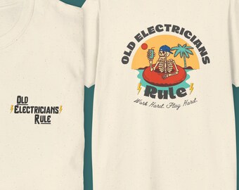 老電気技師が教えるTシャツ、ギラギラした電気技師へのギフト