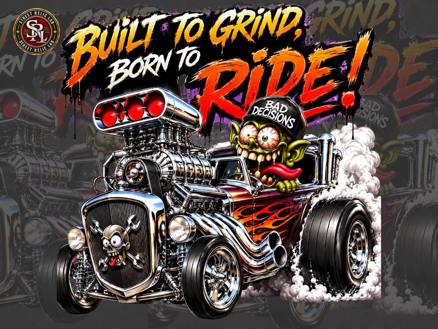 Hot rod monsters - Etsy 日本
