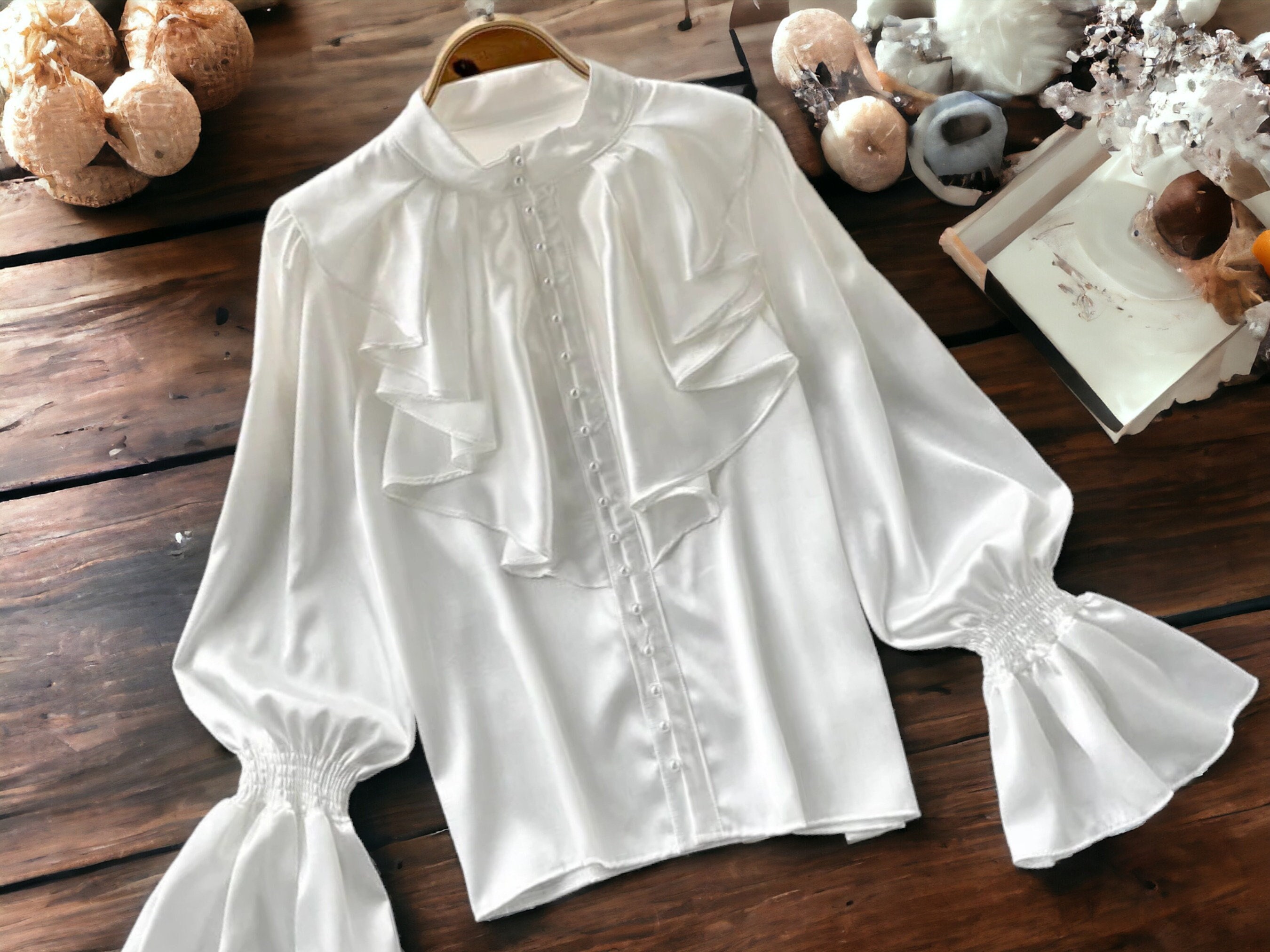 rüschenbluse