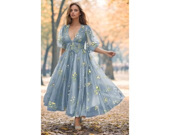 Mutter der Braut Kleid, Fee Abschlussball Kleid, grünes Abschlussball Kleid, fairycore Kleid, Korsett Hochzeitskleid, Elfenkleid, Abschlussballkleid Ballkleid