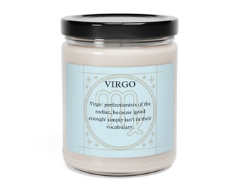 VIRGO Scented Soy Candle, 9oz