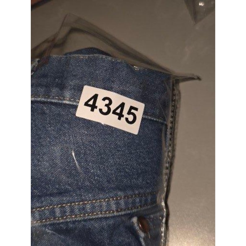 VTG Wrangler Herrjeans 42x36 Blå Denim Klassisk Rak Passform Western Cowboy bild 10
