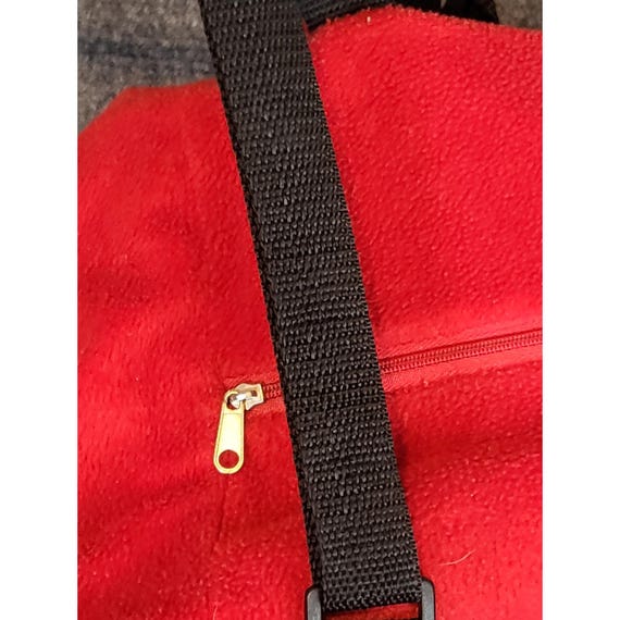 Vintage Mickey Mouse Plush Mini Backpack Kids Red… - image 5