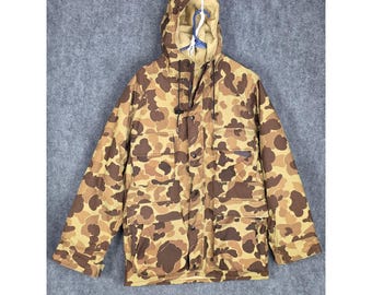 VTG RedHead Gore-Tex Camo Hunting Jacket Mens Small Hooded Thermolite Insulated