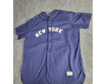 RARE Vintage Ralph Lauren Polo Sport New York 36 Baseball Jersey XL Yankees MLB